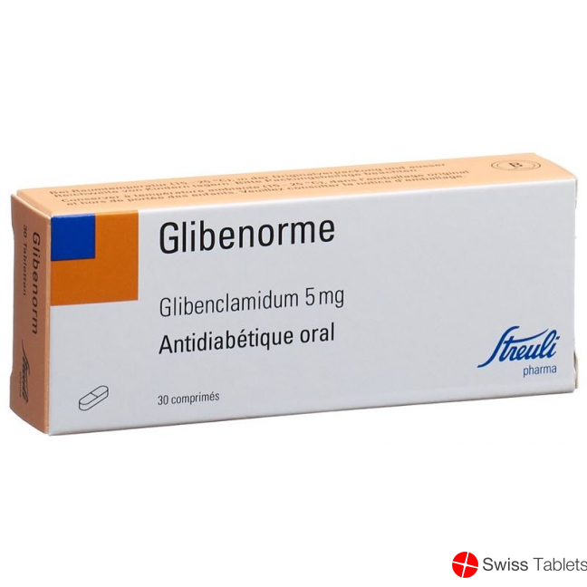 Glibenorm Tabletten 5mg 30 Stück buy online