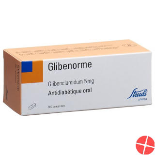 Glibenorm Tabletten 5mg 100 Stück