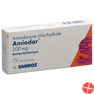 Amiodar Tabletten 200mg 20 Stück