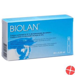 Biolan Augentropfen 60 Monodosis 0.35ml