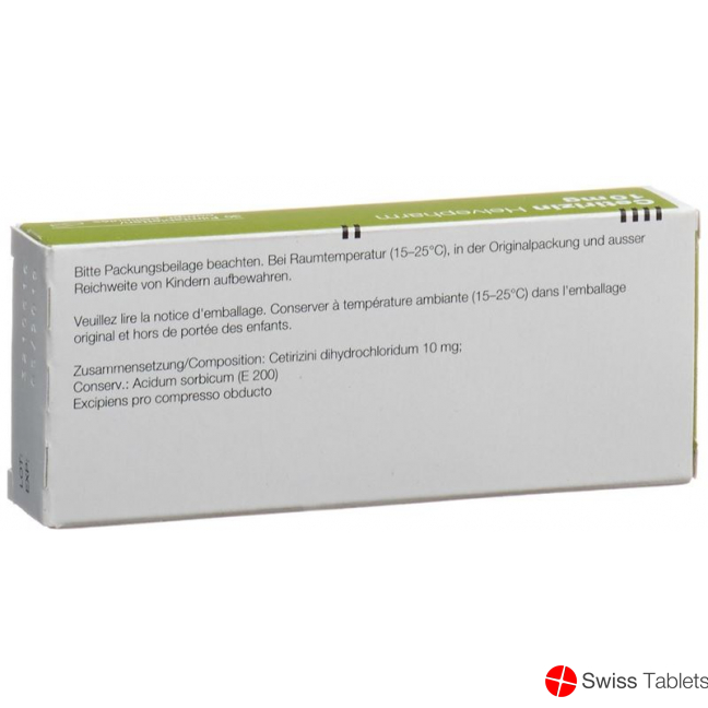 Cetirizin 10mg 30 Tabletten buy online