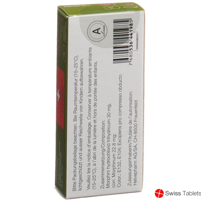 M Retard Helvepharm Filmtabletten 30mg 30 Stück buy online
