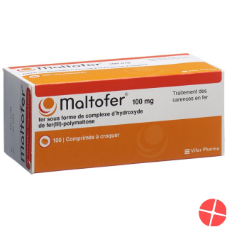 Maltofer Kautabletten 100mg 100 Stück