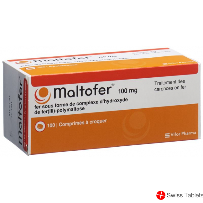 Maltofer Kautabletten 100mg 100 Stück buy online