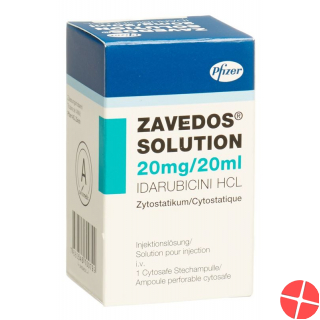 Zavedos Solution Injektionslösung 20mg Cytosafe