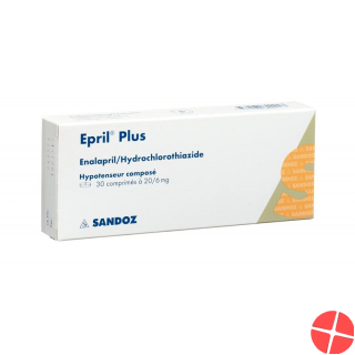 Epril Plus Tabletten 20/6mg 30 Stück