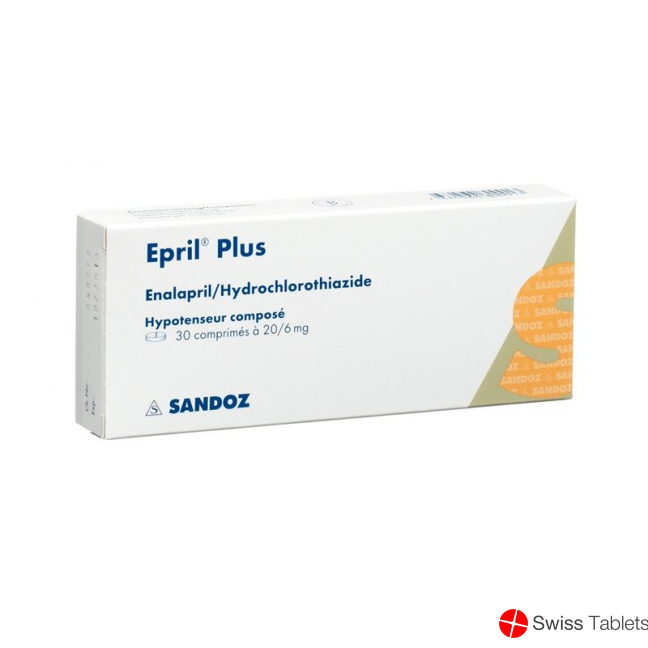 Epril Plus Tabletten 20/6mg 30 Stück buy online