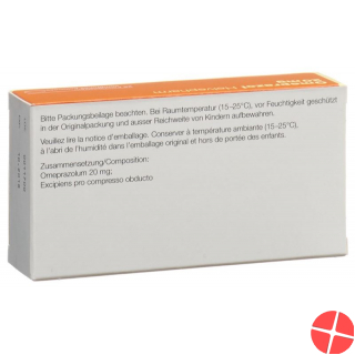 Omeprazol Helvepharm Filmtabletten 20mg 28 Stück