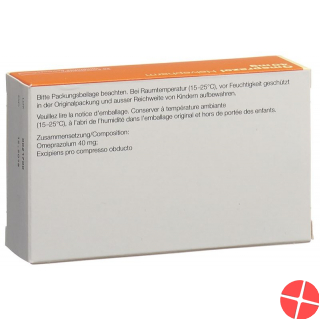 Omeprazol Zentiva Filmtabletten 40mg 28 Stück
