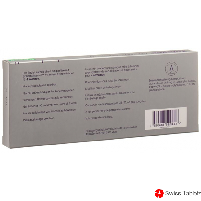 Zoladex Safesystem 3.6mg Fertigspritze buy online