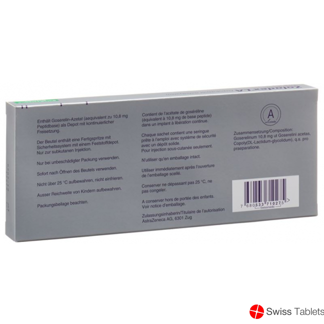 Zoladex La Safesystem 10.8mg Fertigspritze buy online
