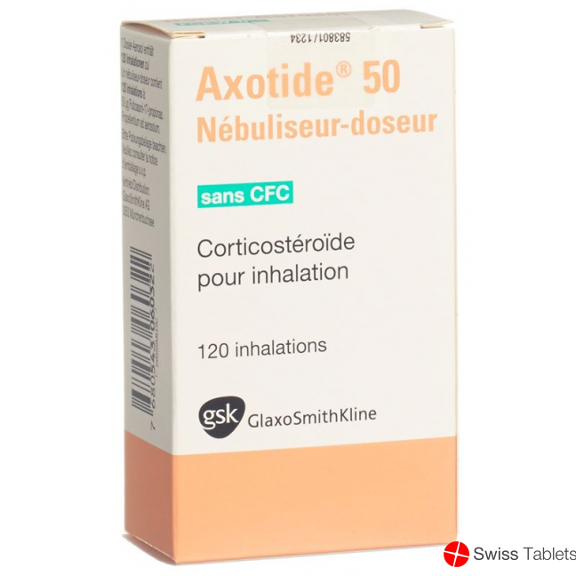 Axotide 50 Dosieraeros 50mcg FCKW-frei 120 Dos buy online