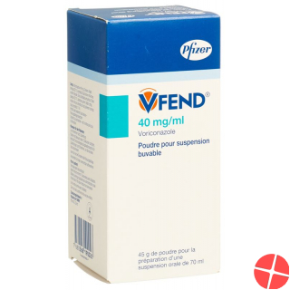 Vfend Pulver 40mg/ml für Suspension 70ml