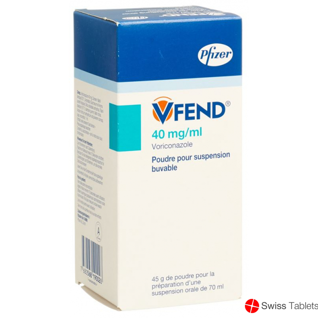 Vfend Pulver 40mg/ml für Suspension 70ml buy online