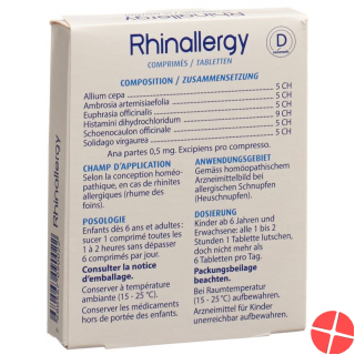 Rhinallergy Tabletten 60 Stück