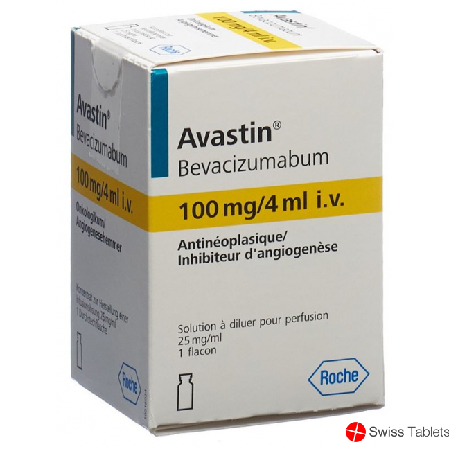 Avastin Infusionskonzentrat 100mg/4ml Vial 4ml buy online