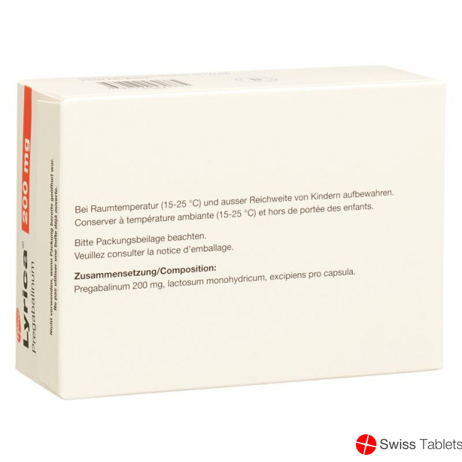 Lyrica Kapseln 200mg 84 Stück buy online