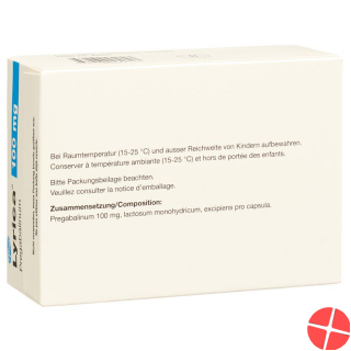 Lyrica Kapseln 100mg 84 Stück