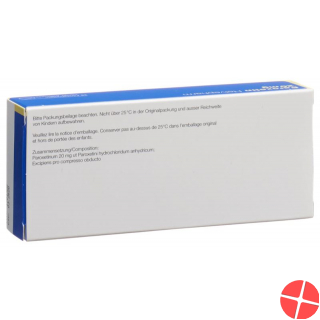 Paroxetin Helvepharm Filmtabletten 20mg 28 Stück