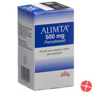 Alimta Trockensubstanz 500mg für Infusionslösung Durchstechflasche