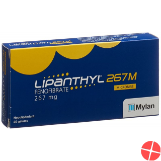 Lipanthyl 267 M Kapseln 267mg 30 Stück Lipanthyl 267 M Kapseln 267mg 30 Stück
