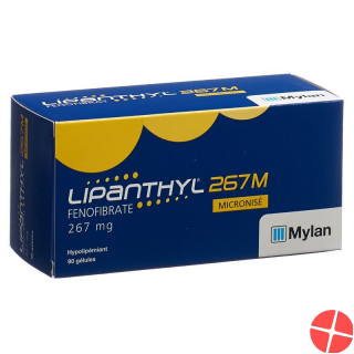 Lipanthyl 267 M Kapseln 267mg 90 Stück Lipanthyl 267 M Kapseln 267mg 90 Stück