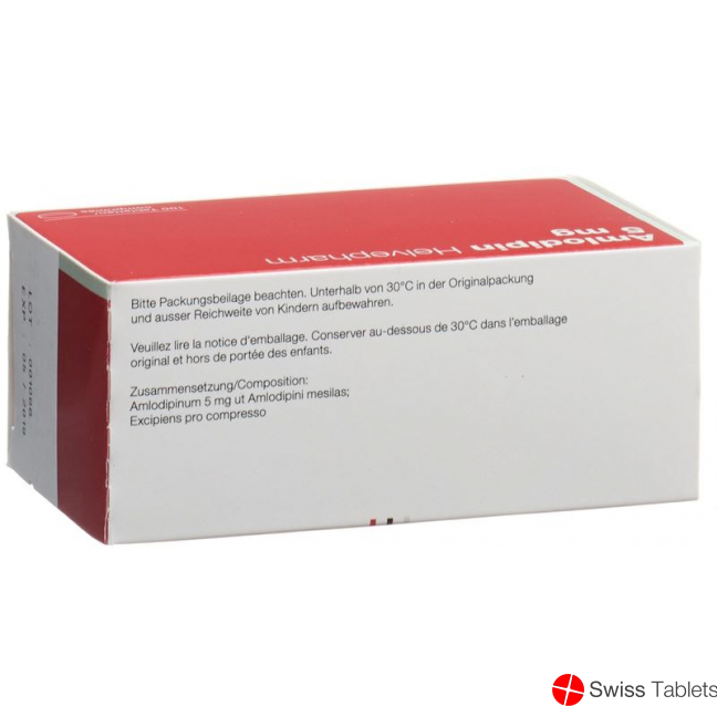 Amlodipin Zentiva Tabletten 5mg 100 Stück buy online