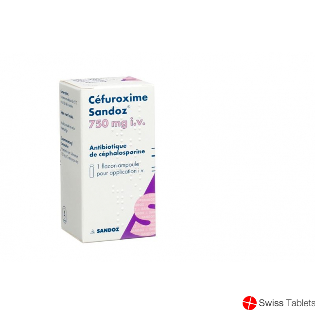 Cefuroxim Sandoz 750mg i.v. Durchstechflasche buy online