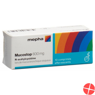 Mucostop Brausetabletten 600mg 10 Stück