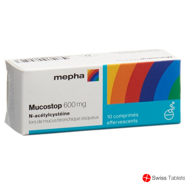 Mucostop Brausetabletten 600mg 10 Stück buy online