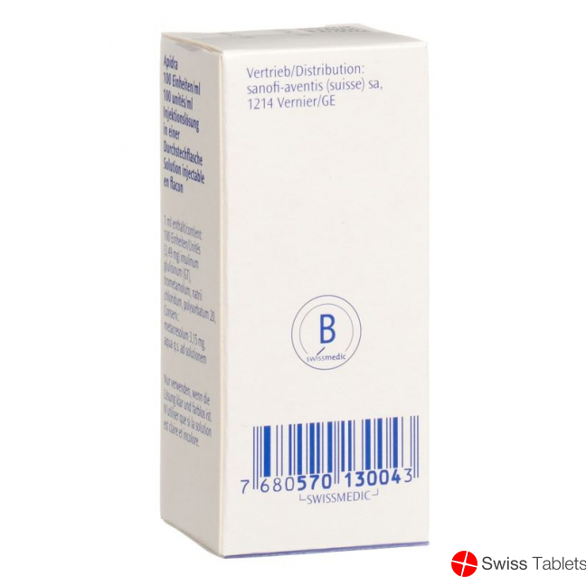 Apidra Injektionslösung Durchstechflasche 10ml buy online