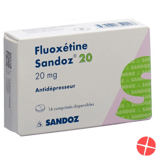 Fluoxetin Sandoz Disp Tabletten 20mg 14 Stück