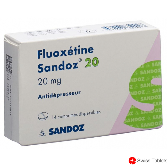 Fluoxetin Sandoz Disp Tabletten 20mg 14 Stück buy online