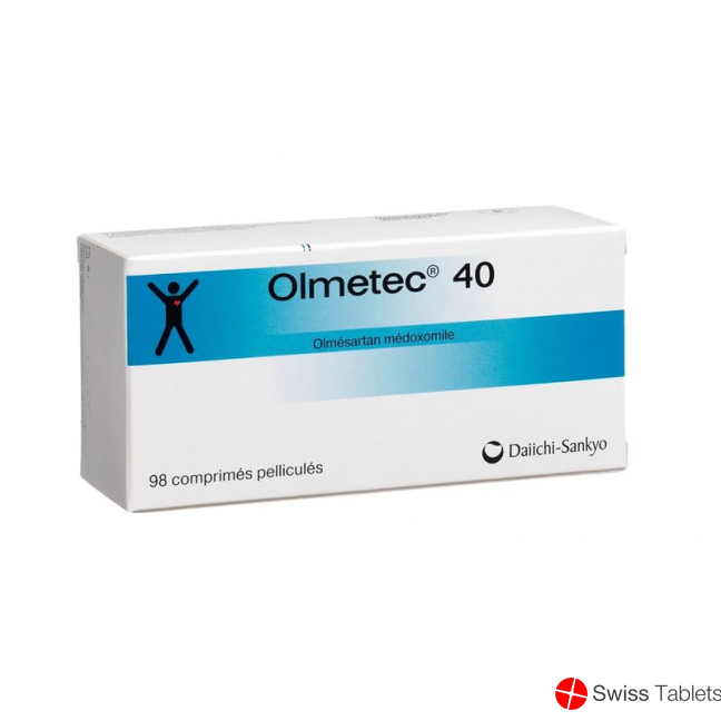 Olmetec Filmtabletten 40mg 98 Stück buy online