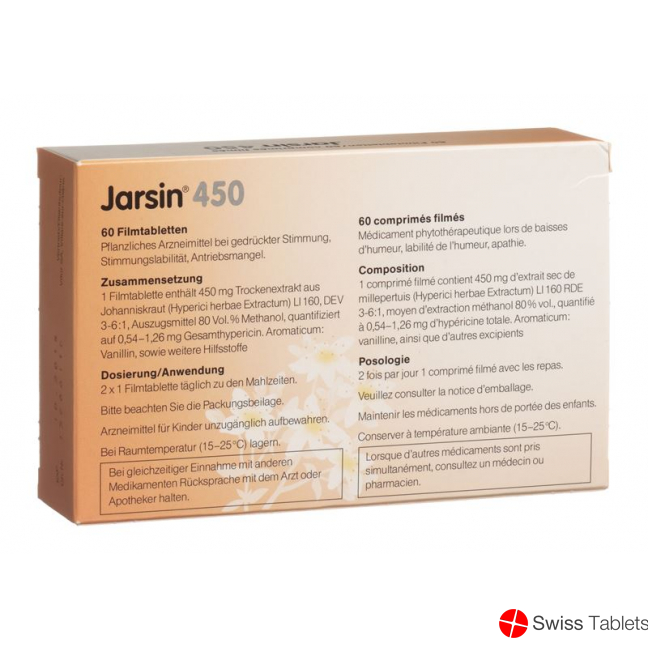 Jarsin 450mg 60 Tabletten buy online Jarsin 450mg 60 Tabletten buy online