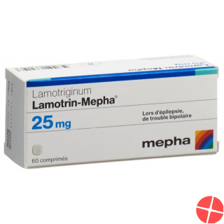 Lamotrin Mepha Disp Tabletten 25mg 60 Stück