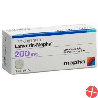 Lamotrin Mepha Disp Tabletten 200mg 60 Stück