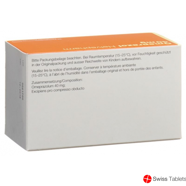 Omeprazol Zentiva Filmtabletten 40mg 56 Stück buy online