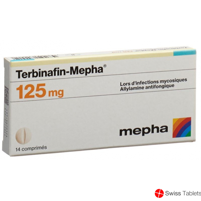 Terbinafin Mepha Tabletten 125mg 14 Stück buy online