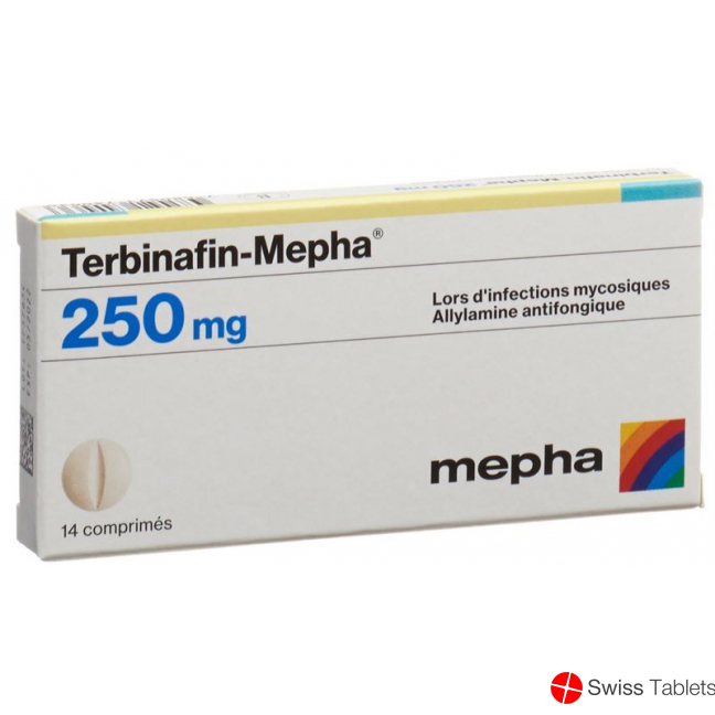 Terbinafin Mepha Tabletten 250mg 14 Stück buy online