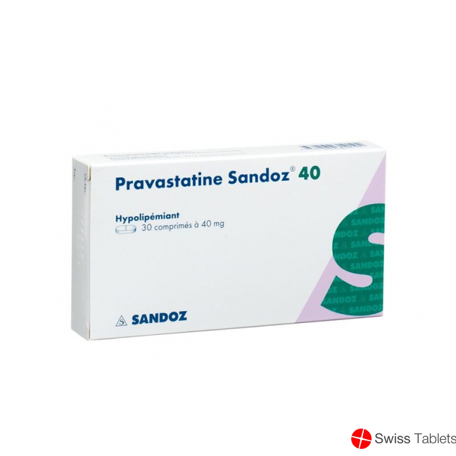 Pravastatin Sandoz Tabletten 40mg 30 Stück buy online