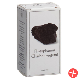 Phytopharma Kohle Kapseln 225mg 30 Stück