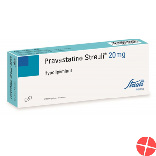 Pravastatin Streuli Tabletten 20mg 30 Stück