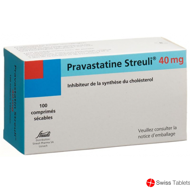 Pravastatin Streuli Tabletten 40mg 100 Stück buy online