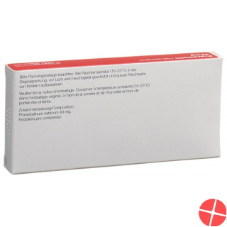 Pravastatin Helvepharm Tabletten 40mg 30 Stück