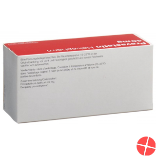Pravastatin Zentiva Tabletten 40mg 100 Stück