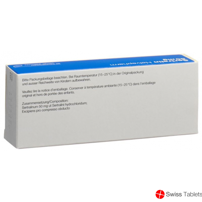 Sertralin Helvepharm Filmtabletten 50mg 30 Stück buy online