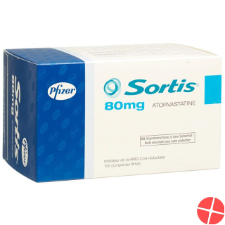 Sortis 80 Filmtabletten 80mg 100 Stück