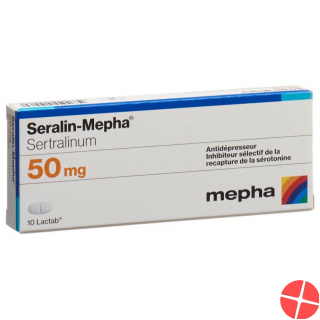 Sertralin Mepha Filmtabletten 50mg 10 Stück