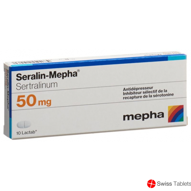 Sertralin Mepha Filmtabletten 50mg 10 Stück buy online